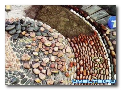 Мозаика из гальки Мозаика из гальки