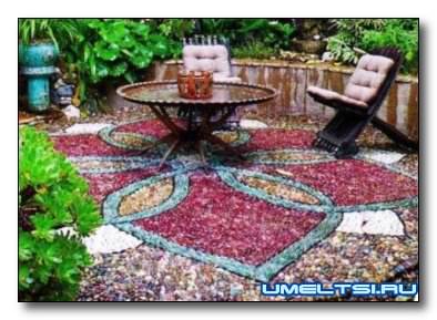 Мозаика из гальки Мозаика из гальки