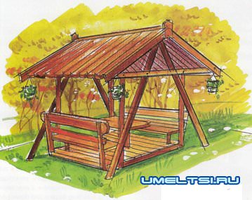 Качели для дачи своими руками Качели для дачи своими руками