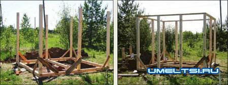 Деревянная беседка своими руками Деревянная беседка своими руками