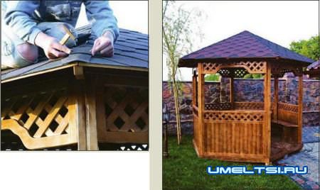 Деревянная беседка своими руками Деревянная беседка своими руками