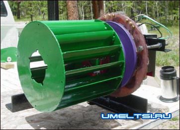 покрашеная ГЭС