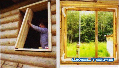 устанавливают короб, пустоты задувают пеной устанавливают короб, пустоты задувают пеной