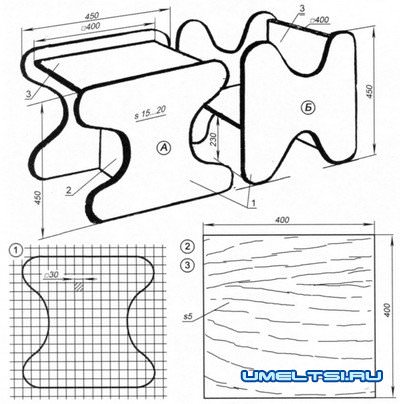 Детская мебель стол-кресло