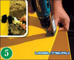 Детская песочница своими руками: мастер-класс