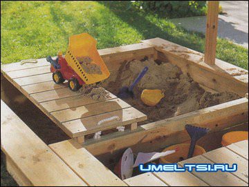 песочница с мостиком песочница с мостиком