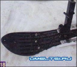 Детский снегоход из скутера своими руками Детский снегоход из скутера своими руками