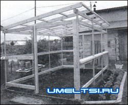 Садовая терраса-пергола Садовая терраса-пергола