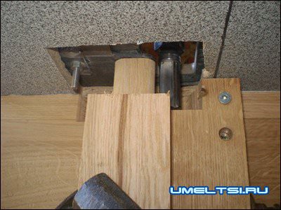 Приспособление для изготовления столярного шипа Приспособление для изготовления столярного шипа