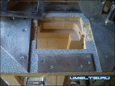 Приспособление для изготовления столярного шипа Приспособление для изготовления столярного шипа