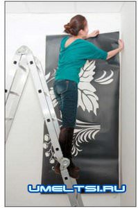 Декорирование стен с помощью трафаретов Декорирование стен с помощью трафаретов