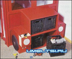 Детская кровать "Автобус" своими руками Детская кровать "Автобус" своими руками