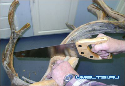 отпиливание ножек по отметкам отпиливание ножек по отметкам