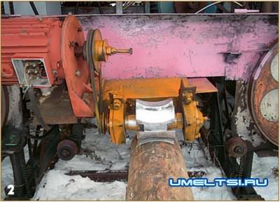 установил на него и фрезу на подшипниках, и приводной электродвигатель