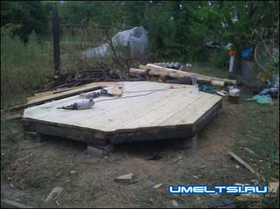 пол для беседки пол для беседки