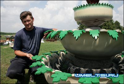 Поделки из автомобильных шин Поделки из автомобильных шин