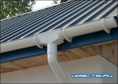 водосточная система для каркасного гаража водосточная система для каркасного гаража