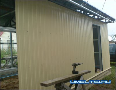 фасад для каркасного гаража фасад для каркасного гаража