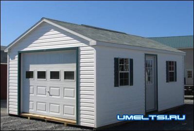 Строительство каркасного гаража Строительство каркасного гаража