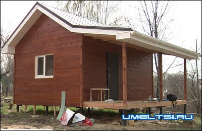 Каркасная баня за три недели: опыт умельца Каркасная баня за три недели: опыт умельца