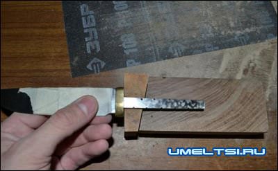 Изготовление рукоятки для ножа (мастер-класс)