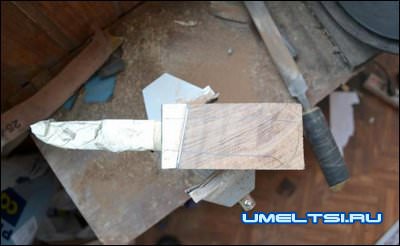 Изготовление рукоятки для ножа (мастер-класс)