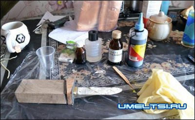 Изготовление рукоятки для ножа (мастер-класс)