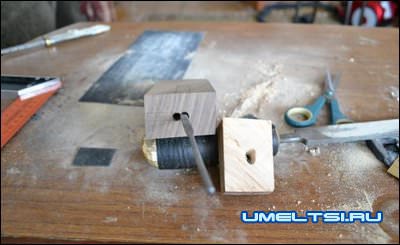 Изготовление рукоятки для ножа (мастер-класс)