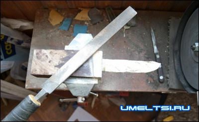 Изготовление рукоятки для ножа (мастер-класс)