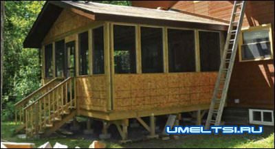 Строительство веранды Строительство веранды