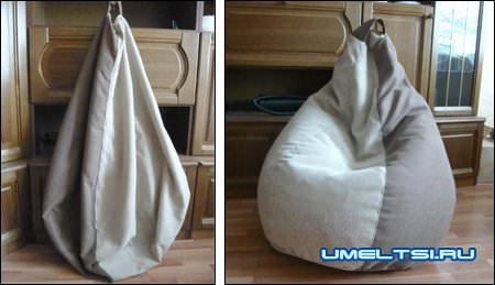 Кресло мешок своими руками Кресло мешок своими руками