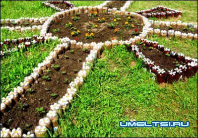 Поделки из пластиковых бутылок для сада и огорода