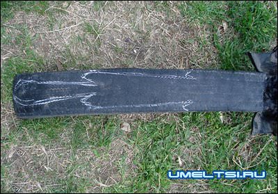 Попугай из покрышки