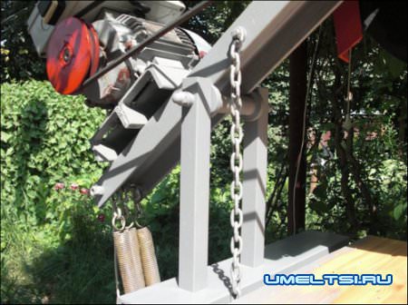 Отрезной станок по металлу