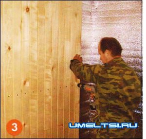 закрепляем осиновую вагонку закрепляем осиновую вагонку