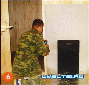 вставляем дверь вставляем дверь