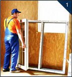 монтаж пластиковых окон