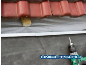 монтаж водоотводящего желоба монтаж водоотводящего желоба