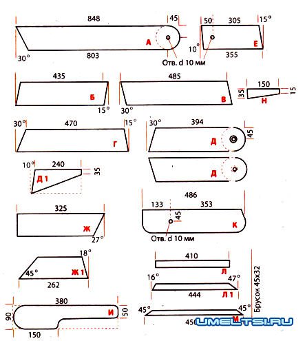чертежи деталей чертежи деталей