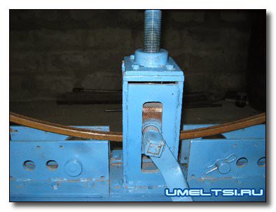 Трубогиб для профильной трубы своими руками