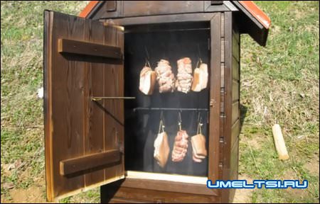 коптильня холодного копчения в действии коптильня холодного копчения в действии