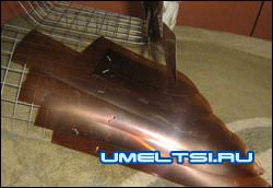 прикручиваем маховые перья