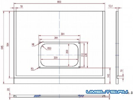 чертежи фрезерного станка