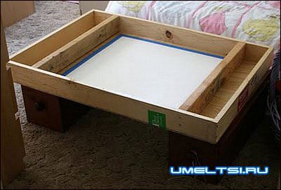 Стол для рисования песком своими руками Стол для рисования песком своими руками