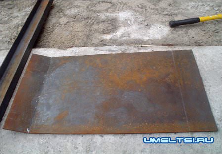 Металлическое основание для виброплиты Металлическое основание для виброплиты