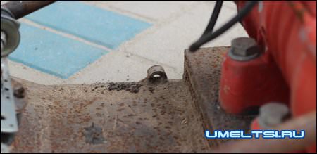 отверствие для перевозки виброплиты отверствие для перевозки виброплиты