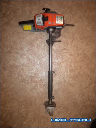 вал с редуктором от болгарки