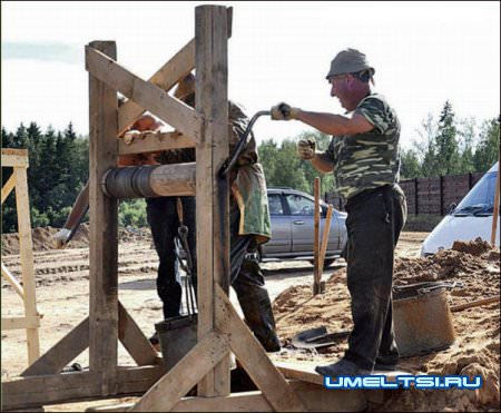 строительство колодца своими руками