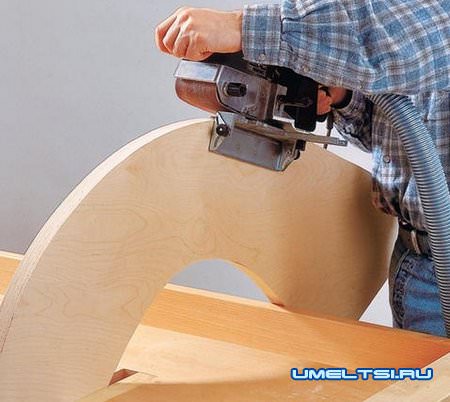 Шлифуем торцы боковушек Шлифуем торцы боковушек