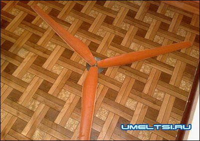 Ветрогенератор из асинхронного двигателя винт Ветрогенератор из асинхронного двигателя винт